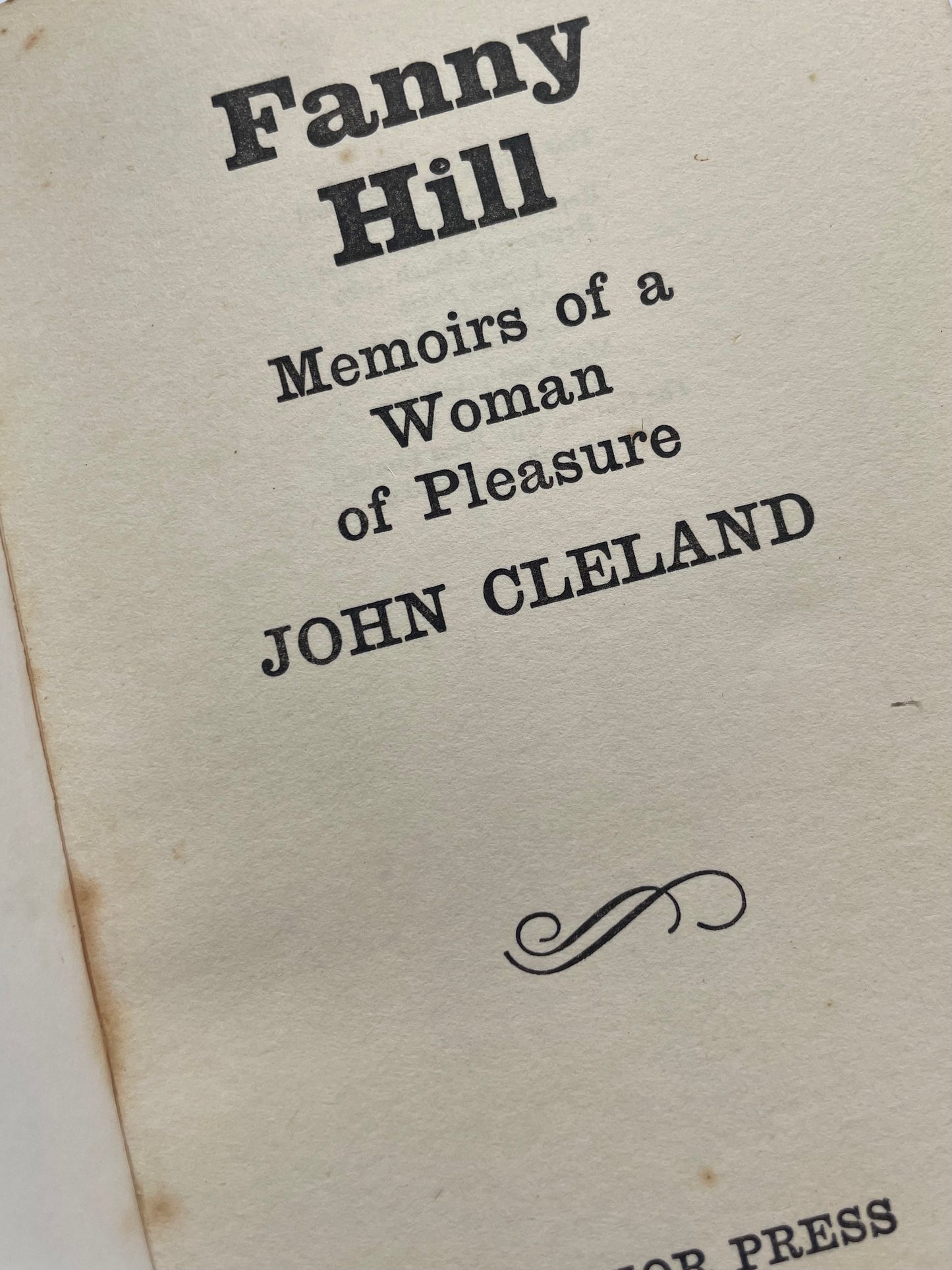 FANNY HILL