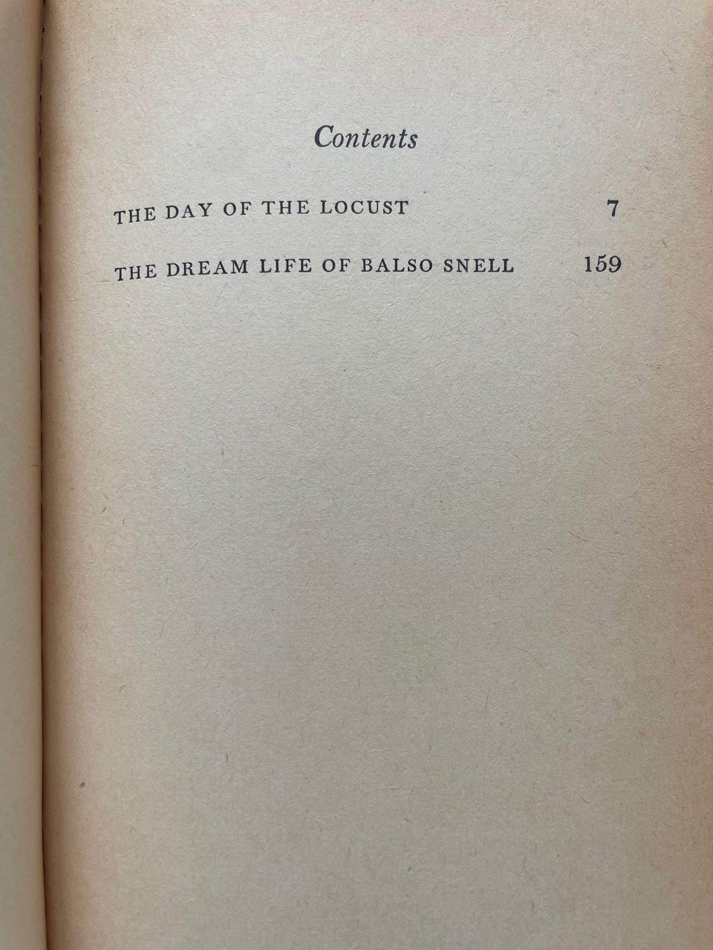 THE DAY OF THE LOCUST