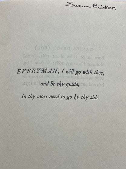 MOLL FLANDERS by DANIEL DAFOE