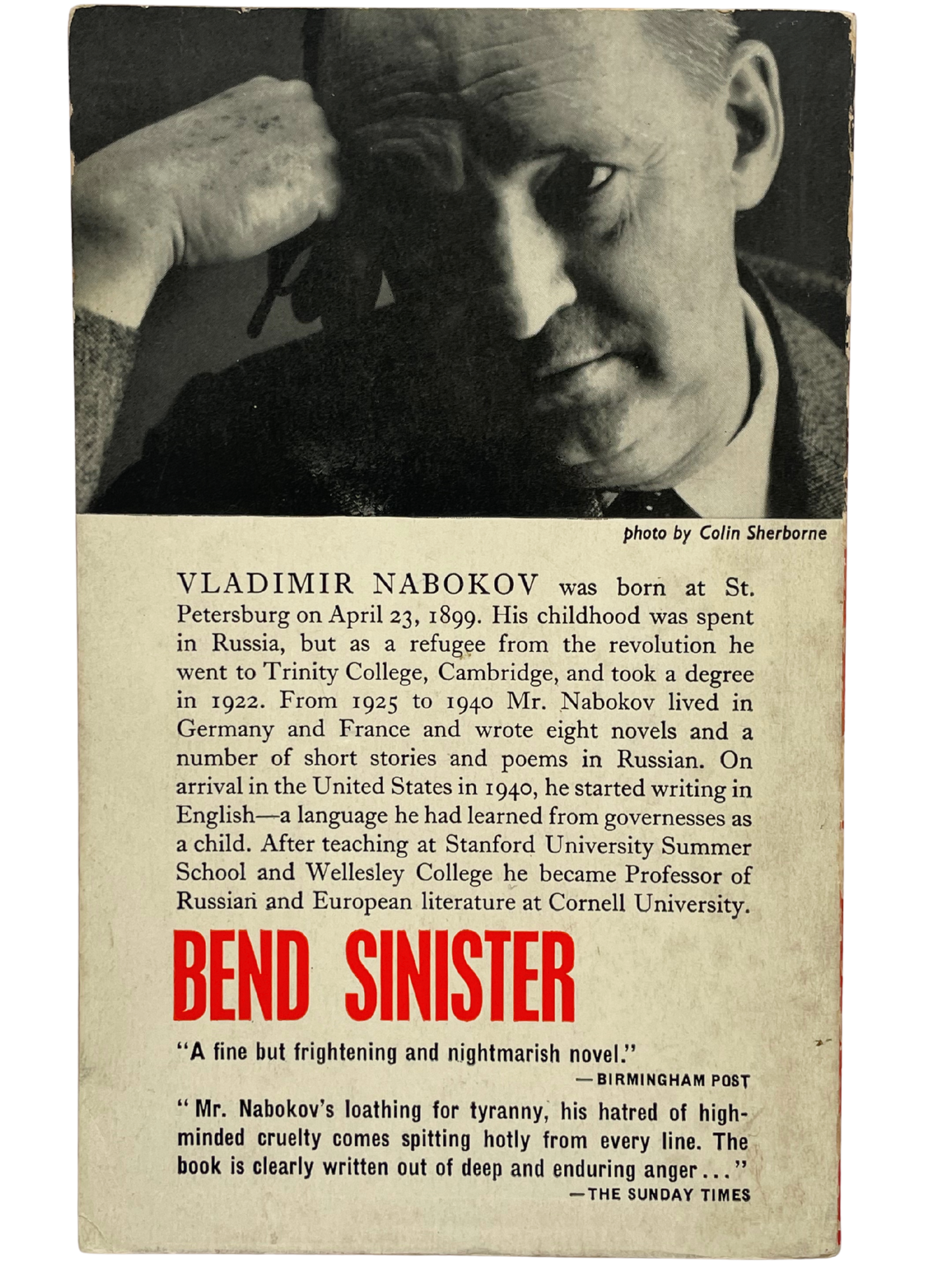 BEND SINISTER
