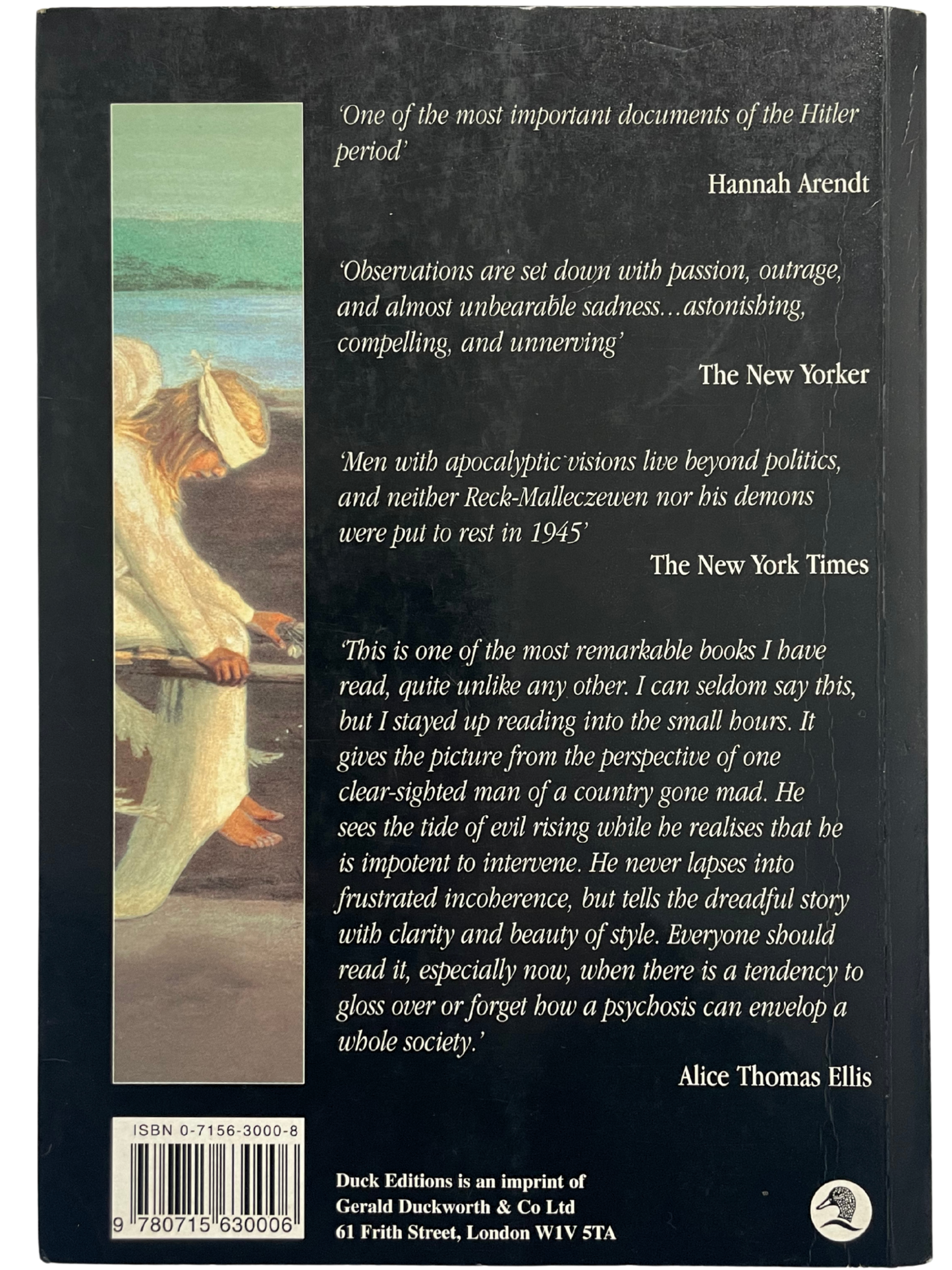 DIARY OF A MAN IN DESPAIR by FRIEDRICH RECK-MALLECZEWEN