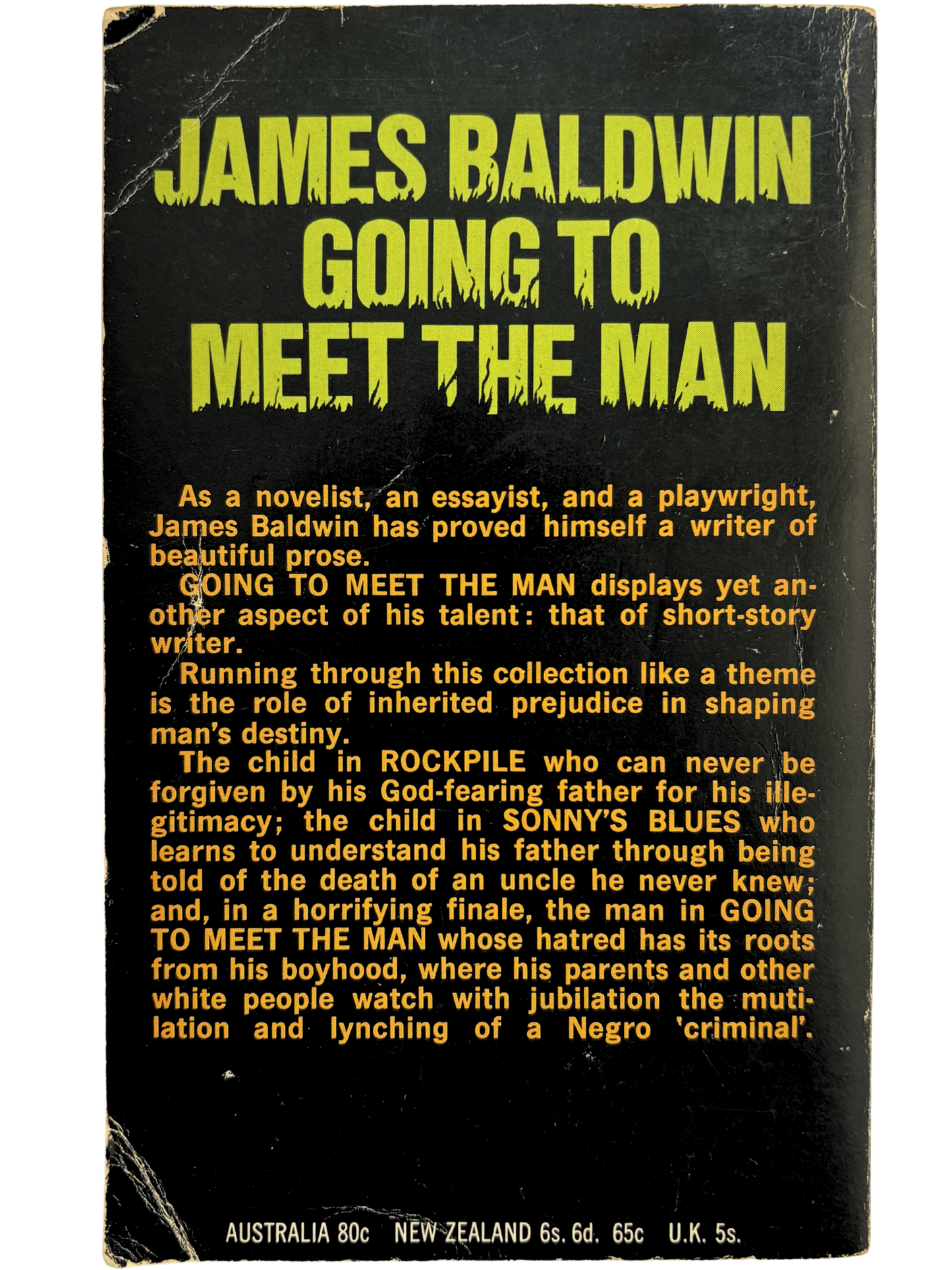 GOING TO MEET THE MAN