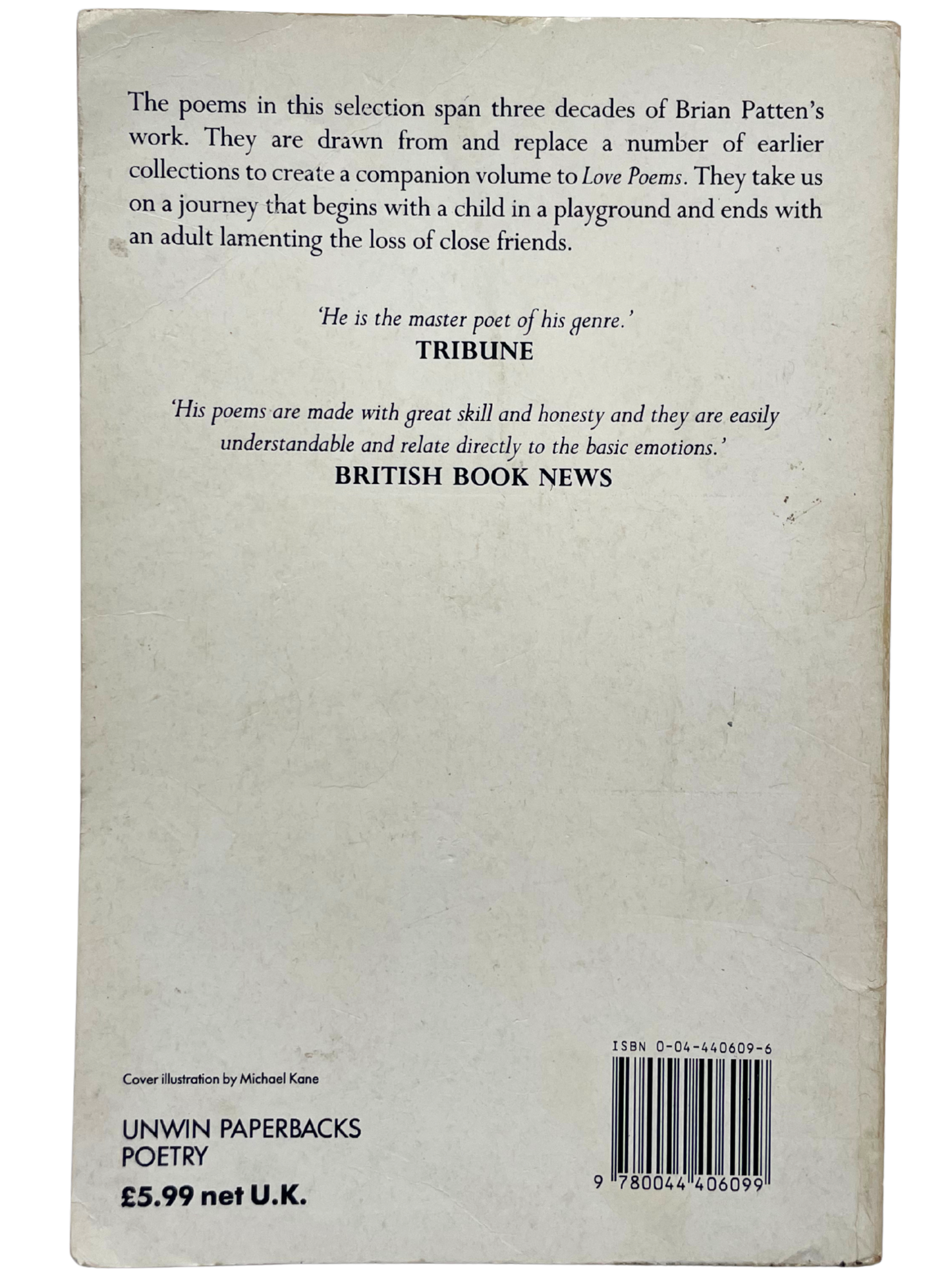 GRINNING JACK by BRIAN PATTEN