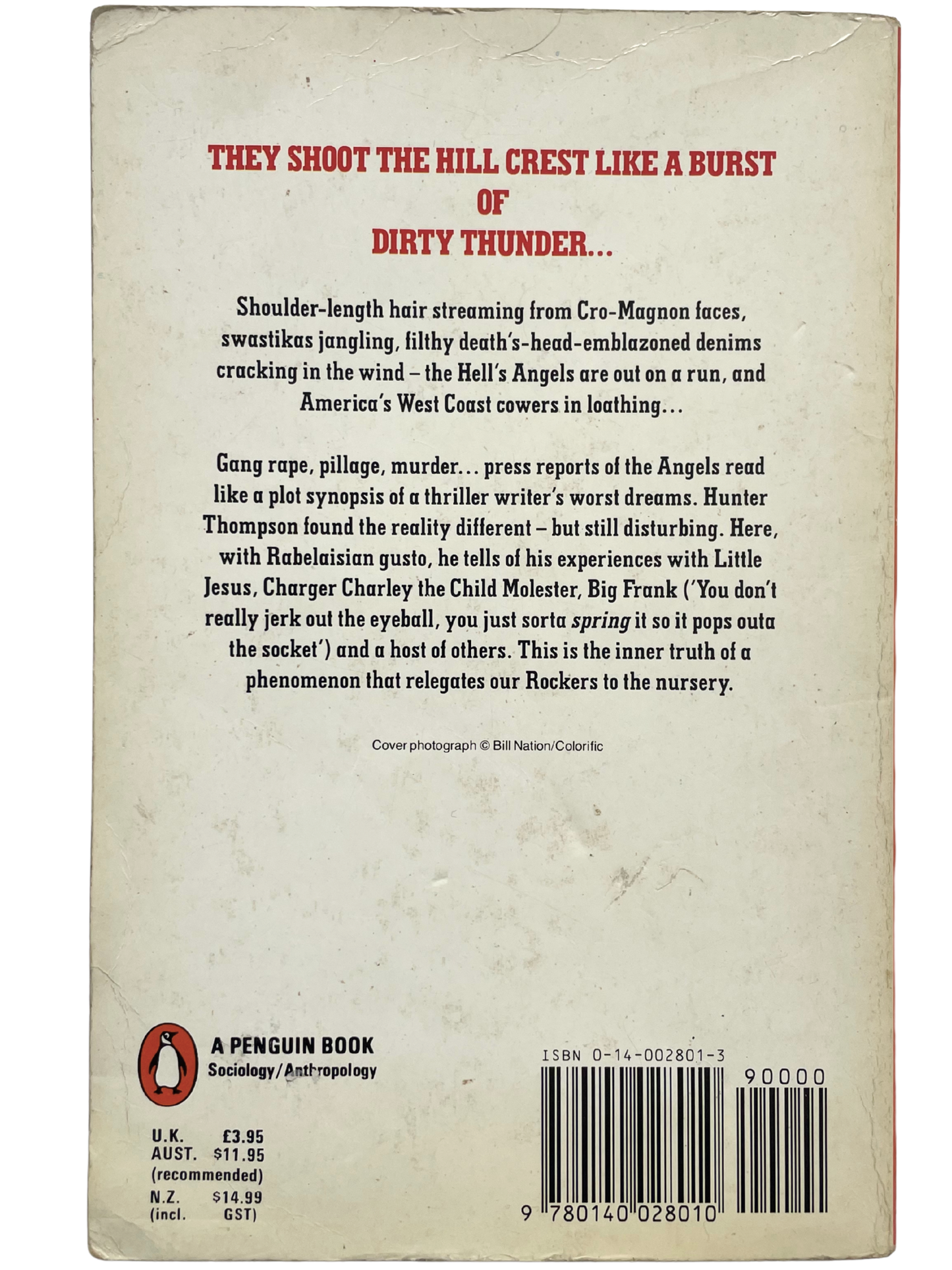 HELL'S ANGELS by HUNTER S. THOMPSON