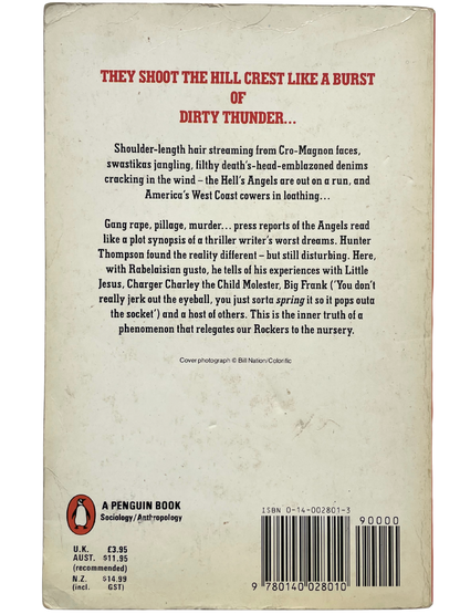 HELL'S ANGELS by HUNTER S. THOMPSON