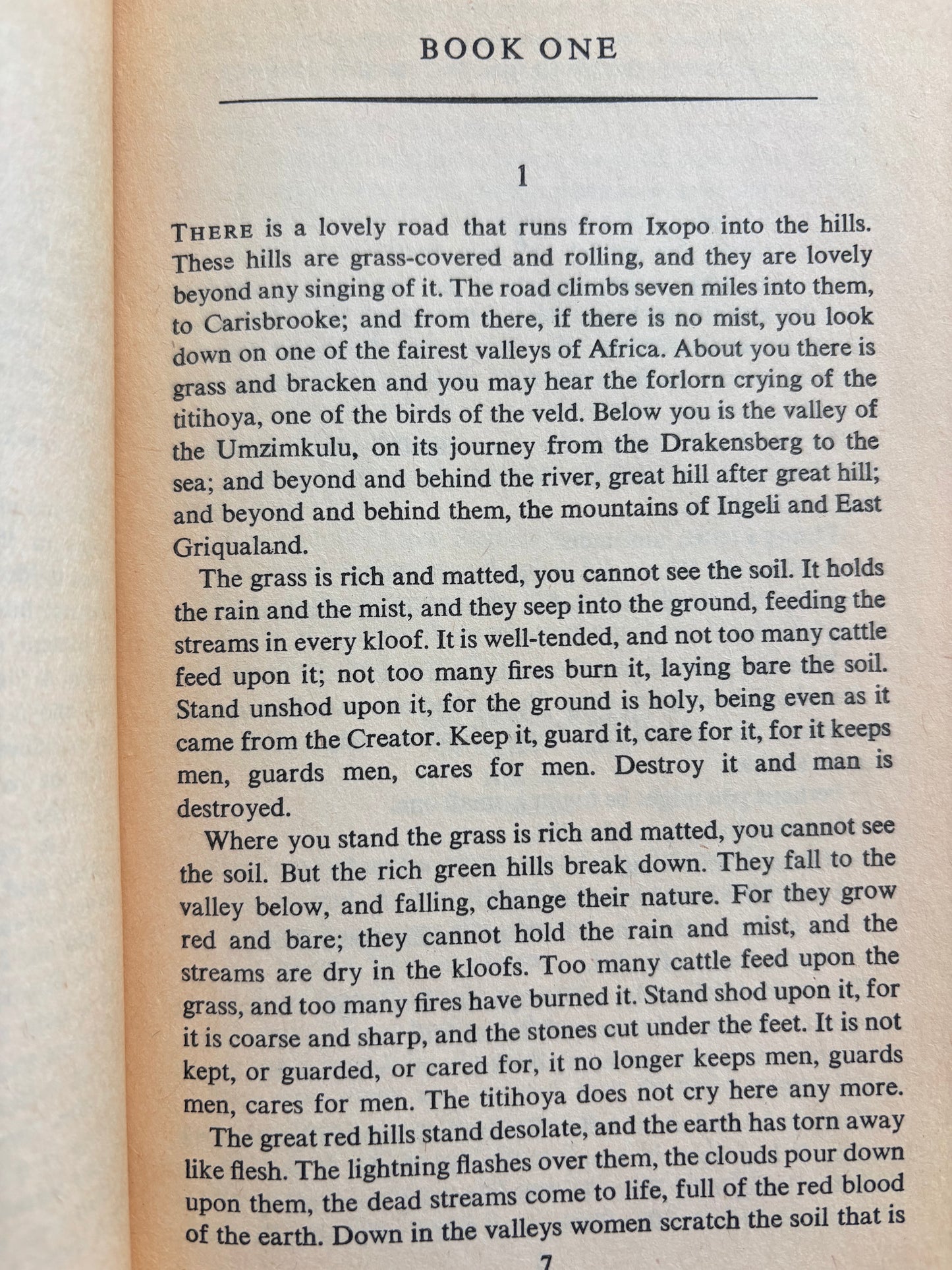 CRY, THE BELOVED COUNTRY