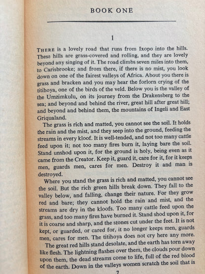 CRY, THE BELOVED COUNTRY