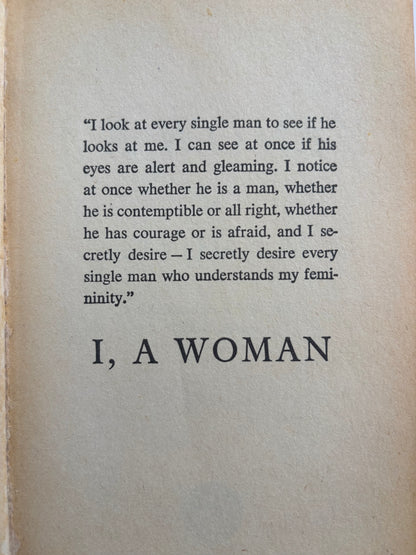 I, A WOMAN