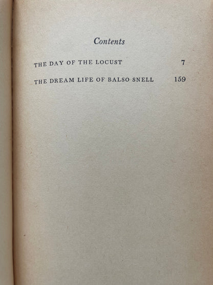 THE DAY OF THE LOCUST by NATHANAEL WEST