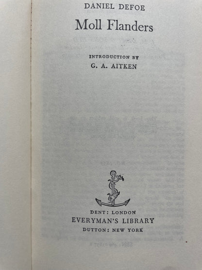 MOLL FLANDERS by DANIEL DAFOE