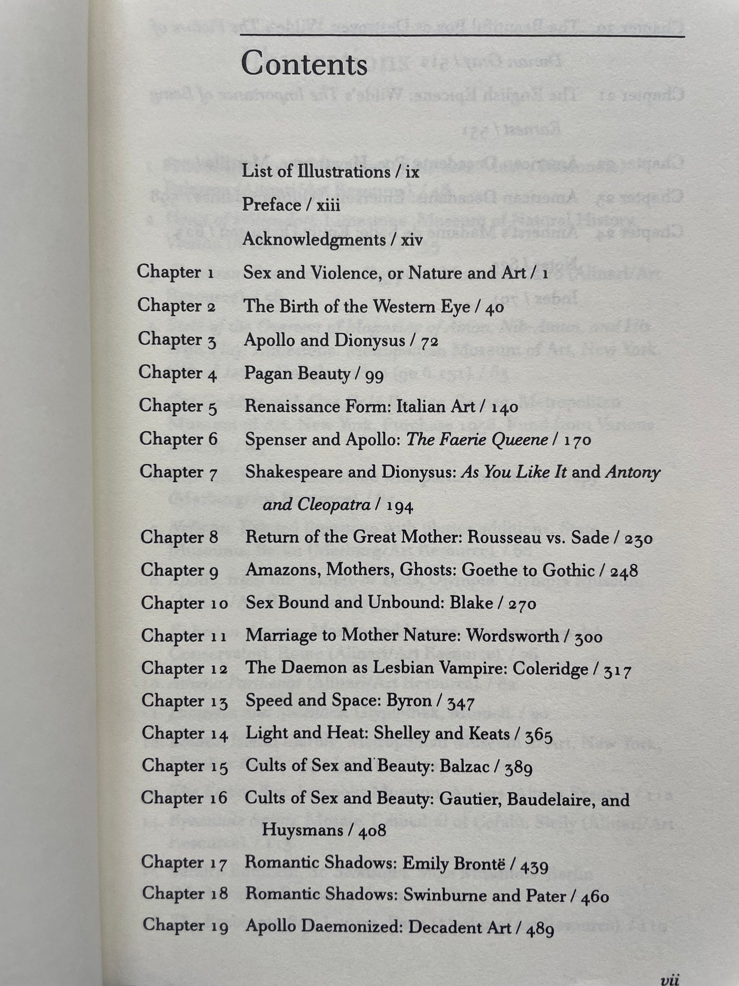 SEXUAL PERSONAE by CAMILLE PAGLIA