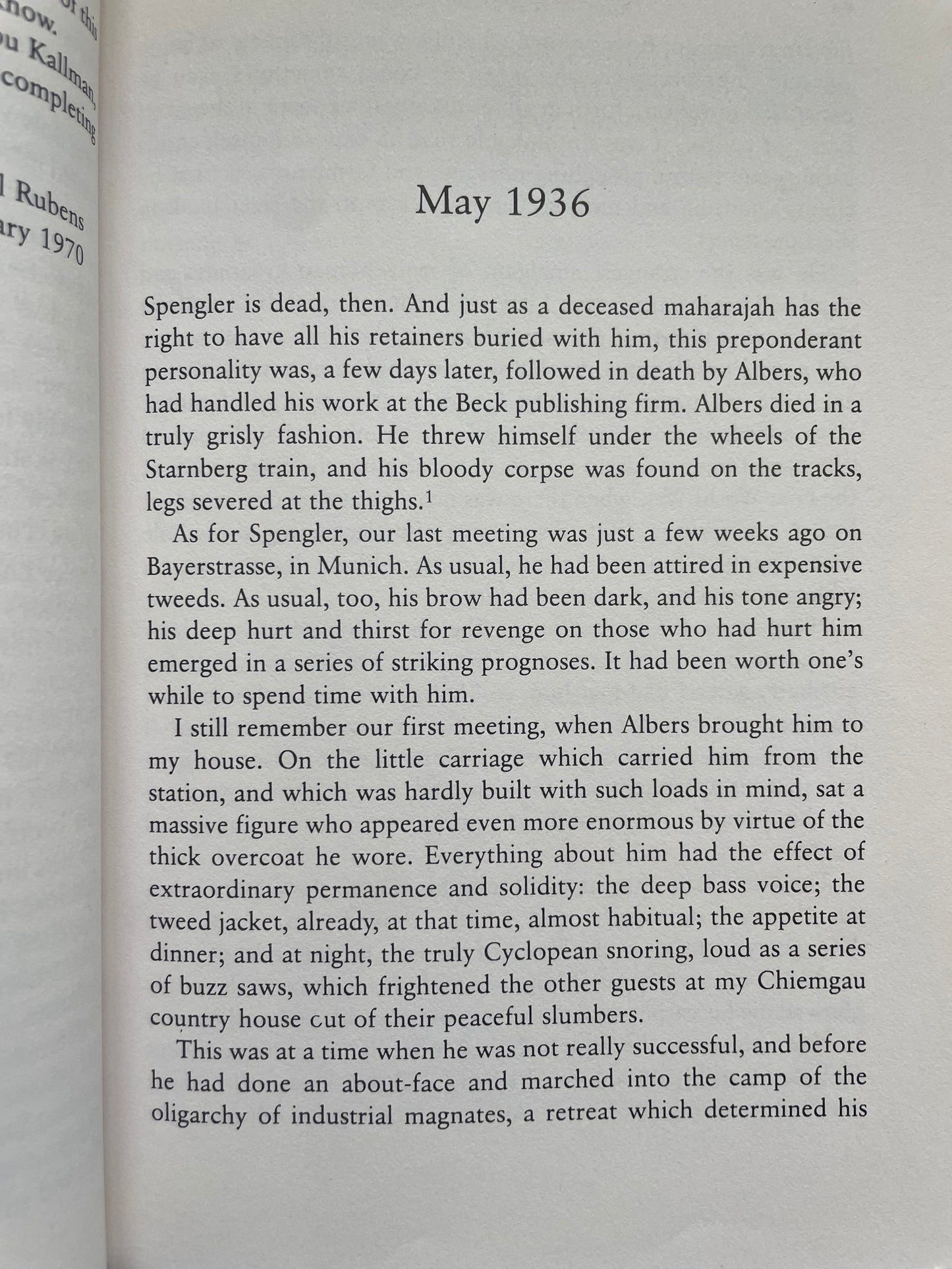 DIARY OF A MAN IN DESPAIR by FRIEDRICH RECK-MALLECZEWEN