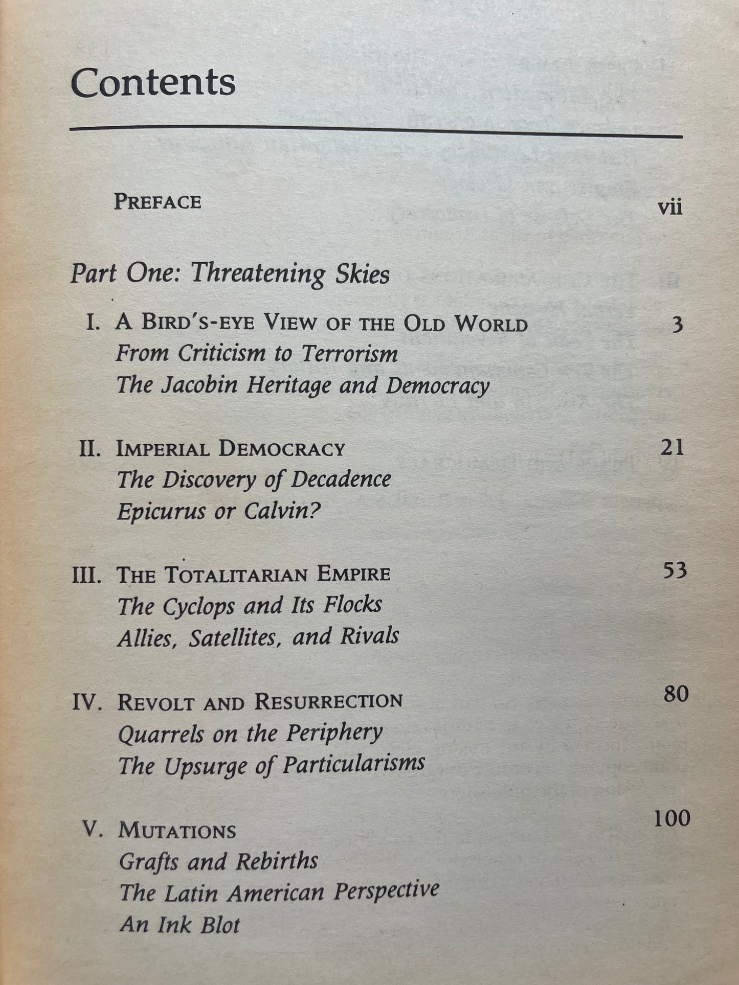 ONE EARTH, FOUR OR FIVE WORLDS by OCTAVIO PAZ