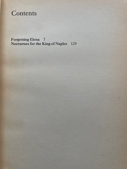FORGETTING ELENA & NOCTURNES FOR KING OF NAPLES by EDMUND WHITE