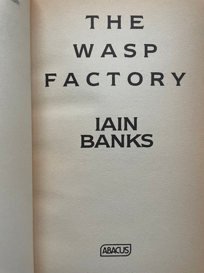 THE WASP FACTORY by IAIN BANKS