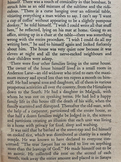 MR. SAMPATH by R.K. NARAYAN