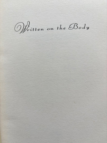 WRITTEN ON THE BODY