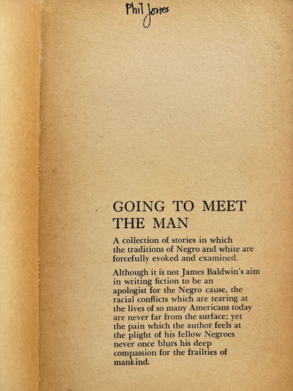 GOING TO MEET THE MAN