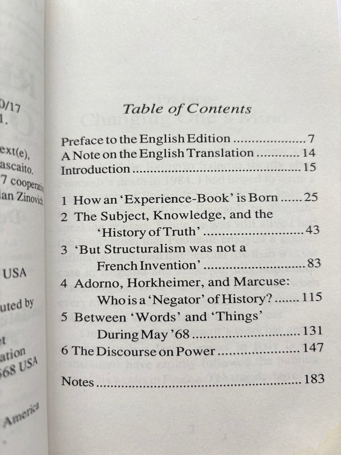 REMARKS ON MARX