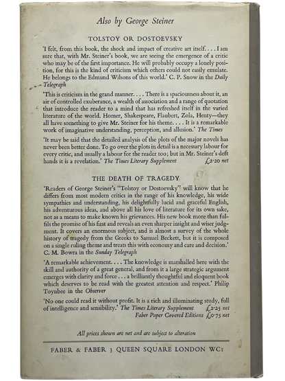 IN BLUEBEARDS'S CASTLE by GEORGE STEINER