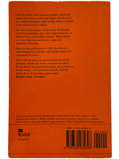 ONE FLEW OVER THE CUCKOO'S NEST by KEN KESEY