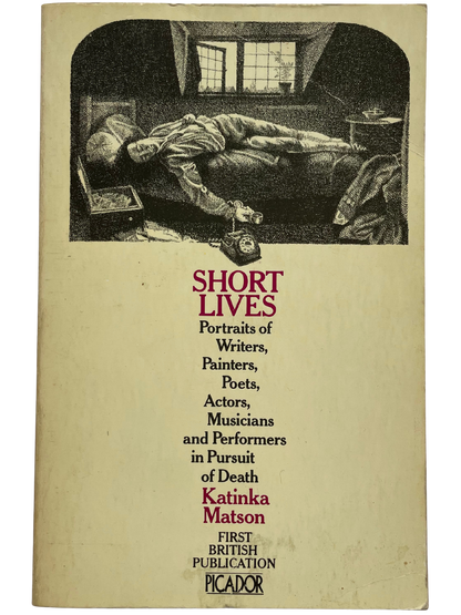 SHORT LIVES by KATINKA MATSON