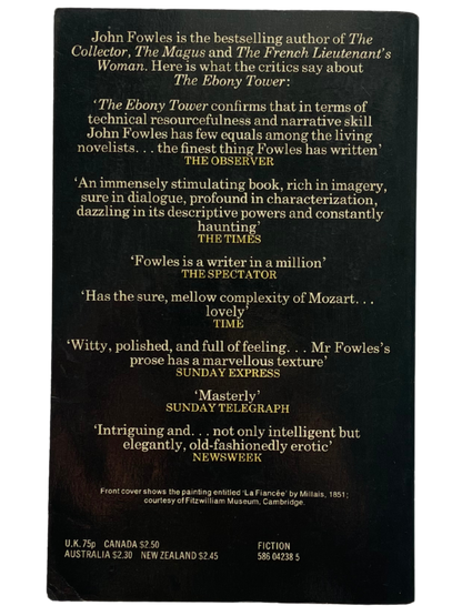 THE EBONY TOWER by JOHN FOWLES