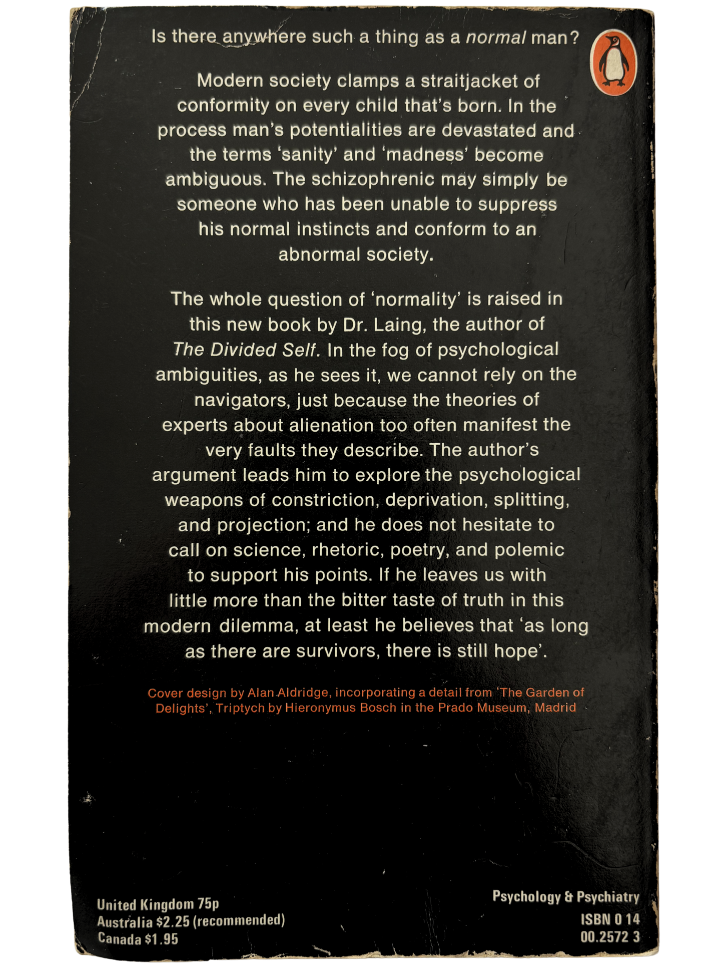 THE POLITICS OF EXPERIENCE AND THE BIRD OF PARADISE
