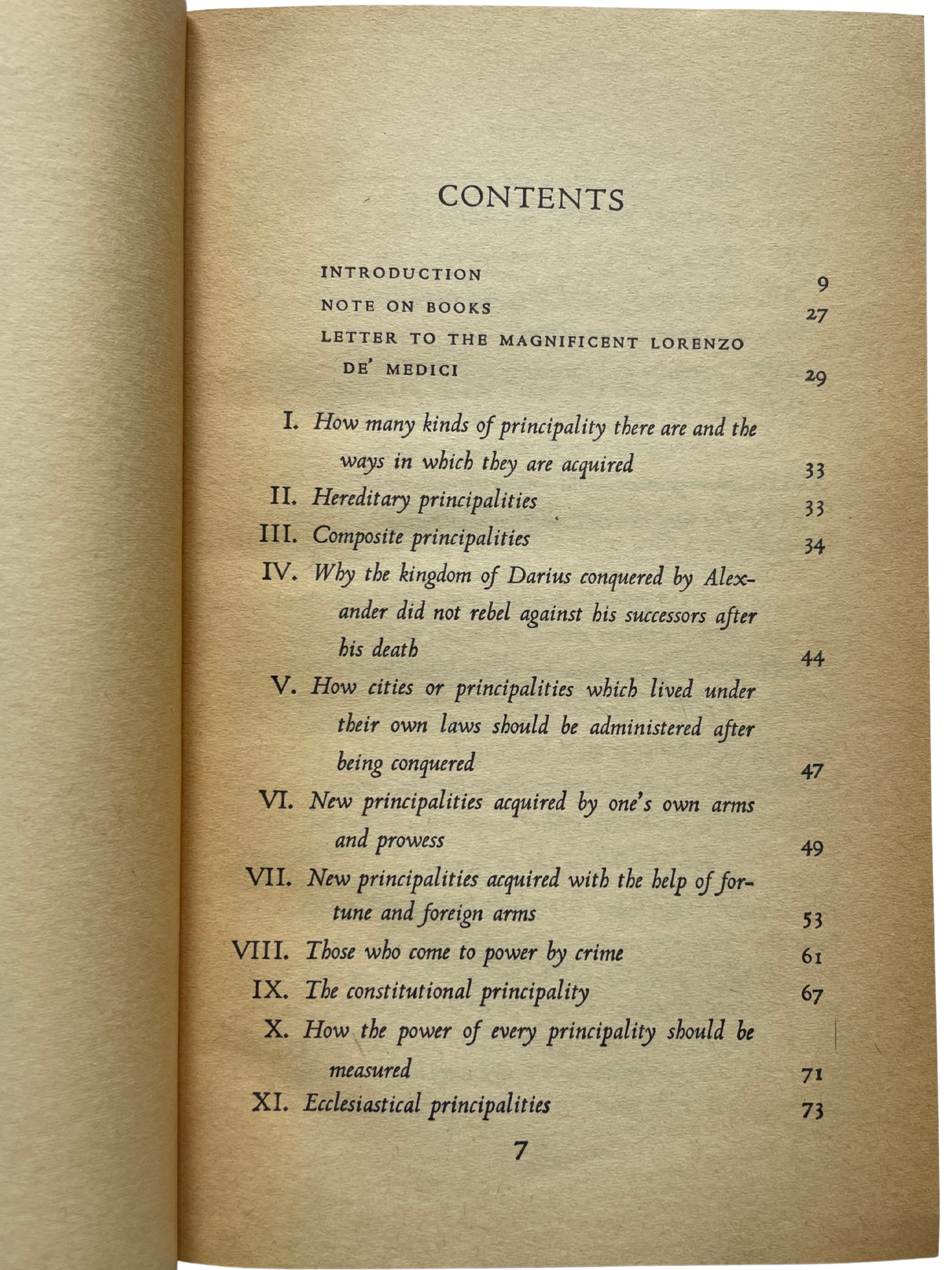 THE PRINCE by MACHIAVELLI