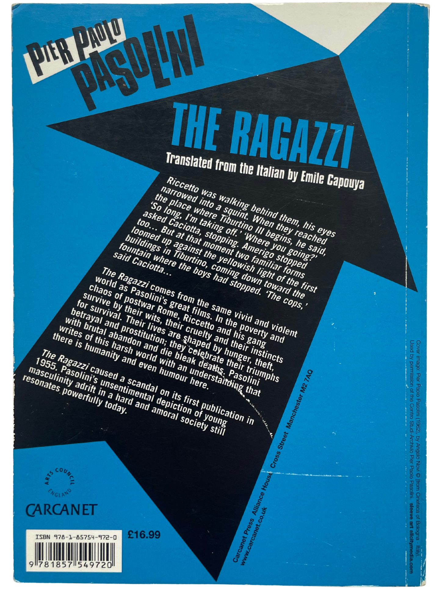THE RAGAZZI by PIER PAOLO PASOLINI