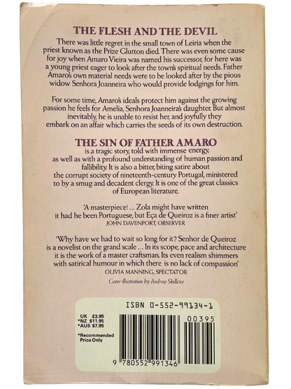 THE SIN OF FATHER AMARO by EÇA DE QUEIROZ