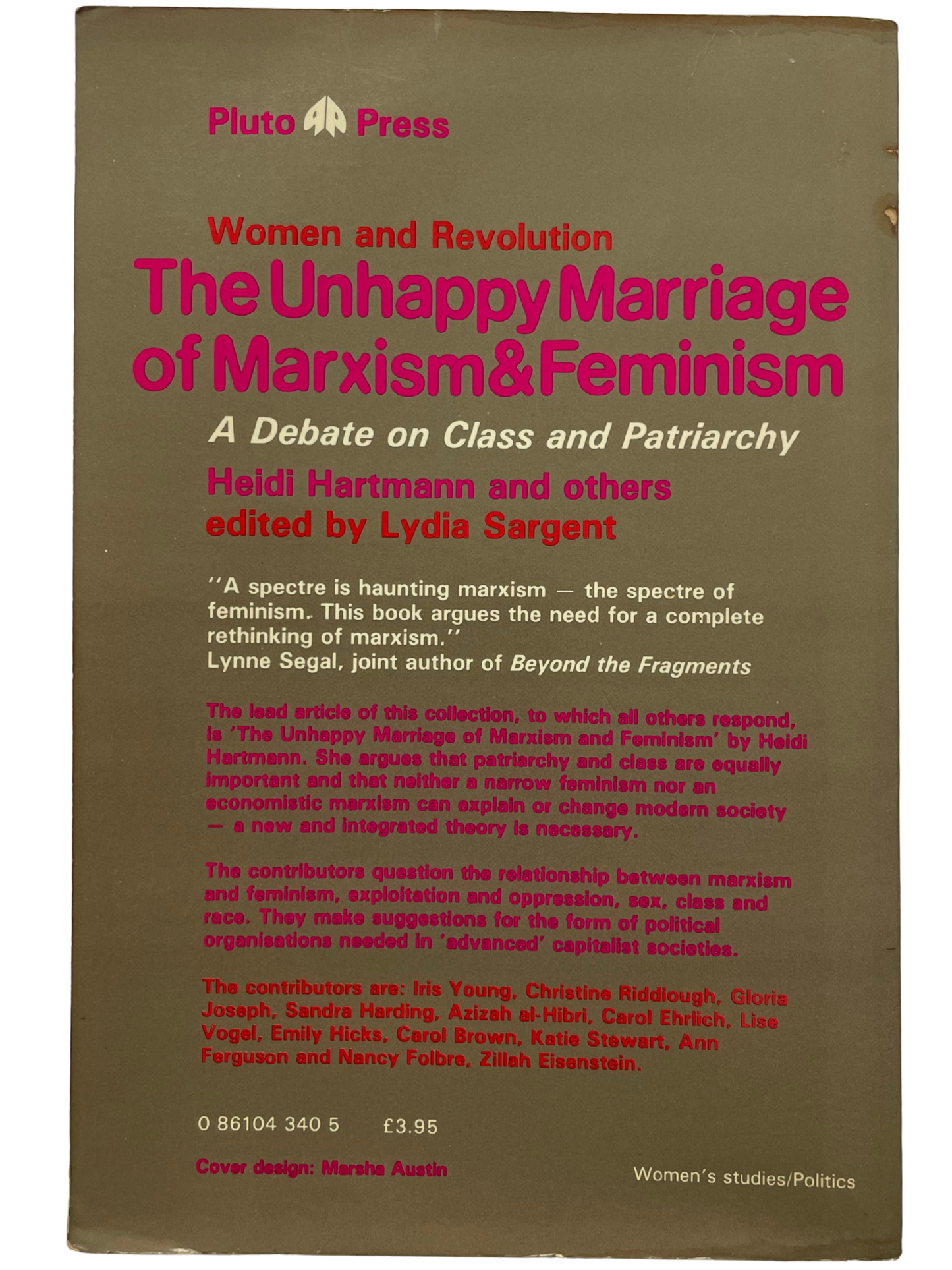 THE UNHAPPY MARRIAGE OF MARXISM & FEMINISM by HEIDI HARTMANN