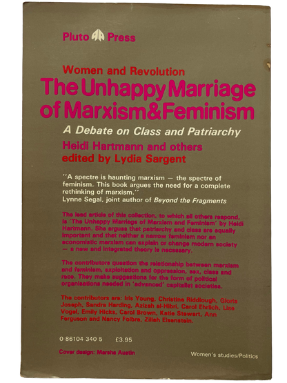 THE UNHAPPY MARRIAGE OF MARXISM & FEMINISM by HEIDI HARTMANN