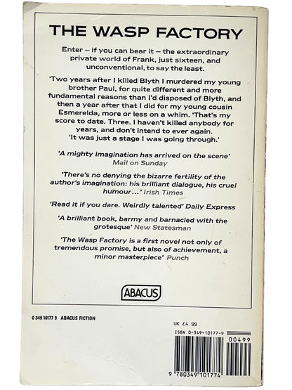 THE WASP FACTORY by IAIN BANKS